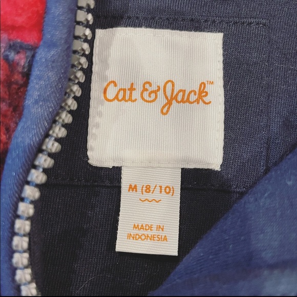 Cat & Jack Buffalo Check Fleece Jacket - Picture 3 of 3